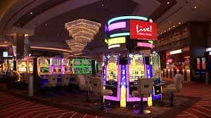 Kartu bonus harian bernuansa neon